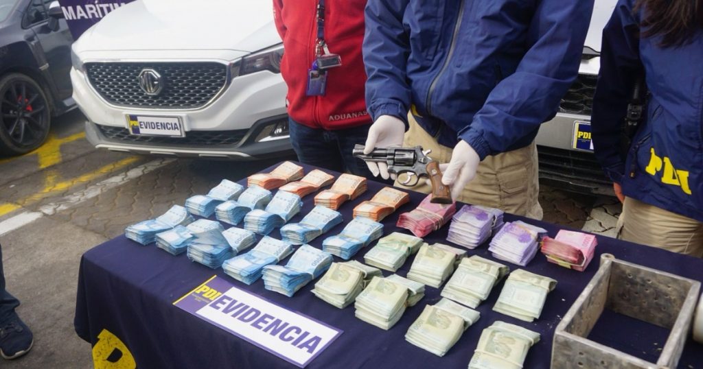 Operativo PDI cocaína en Europa