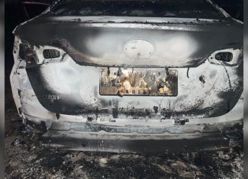 En Quillota asaltaron a chofer y le robaron colectivo: vehículo apareció quemado