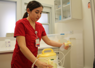 Hospital Biprovincial Quillota Petorca estrena lactario para madres de bebés hospitalizados