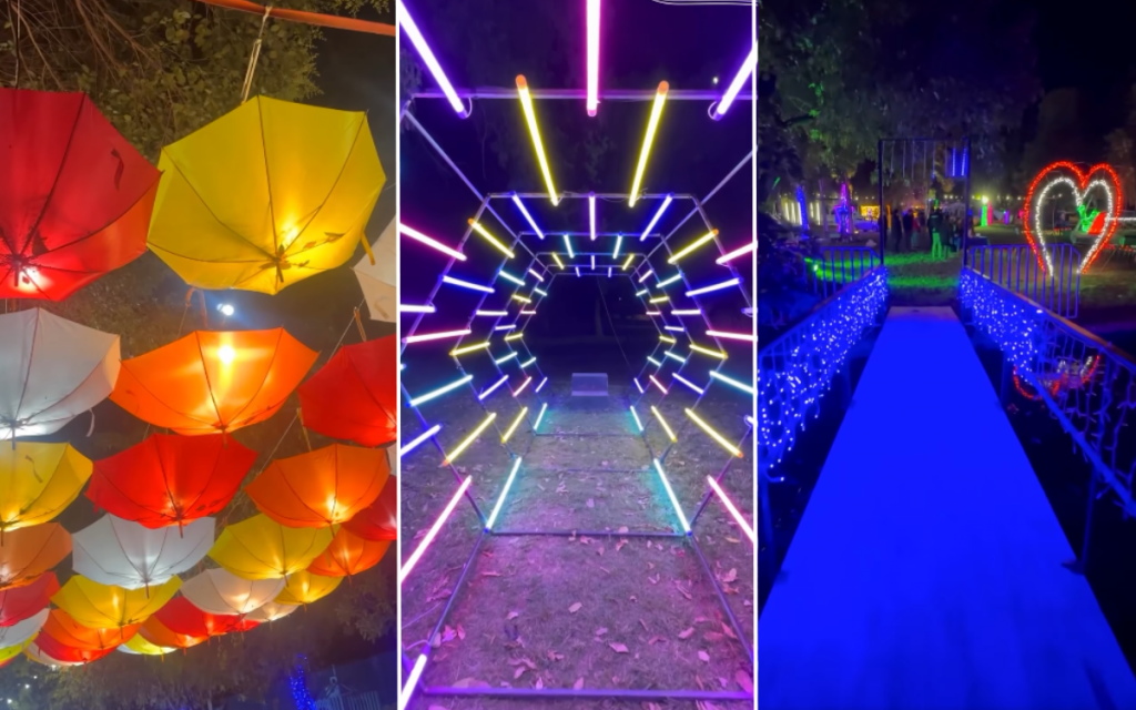 Parque Iluminado de La Calera tiene entrada liberada por tres días