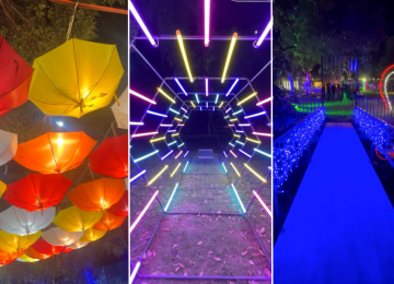 Parque Iluminado de La Calera tiene entrada liberada por tres días