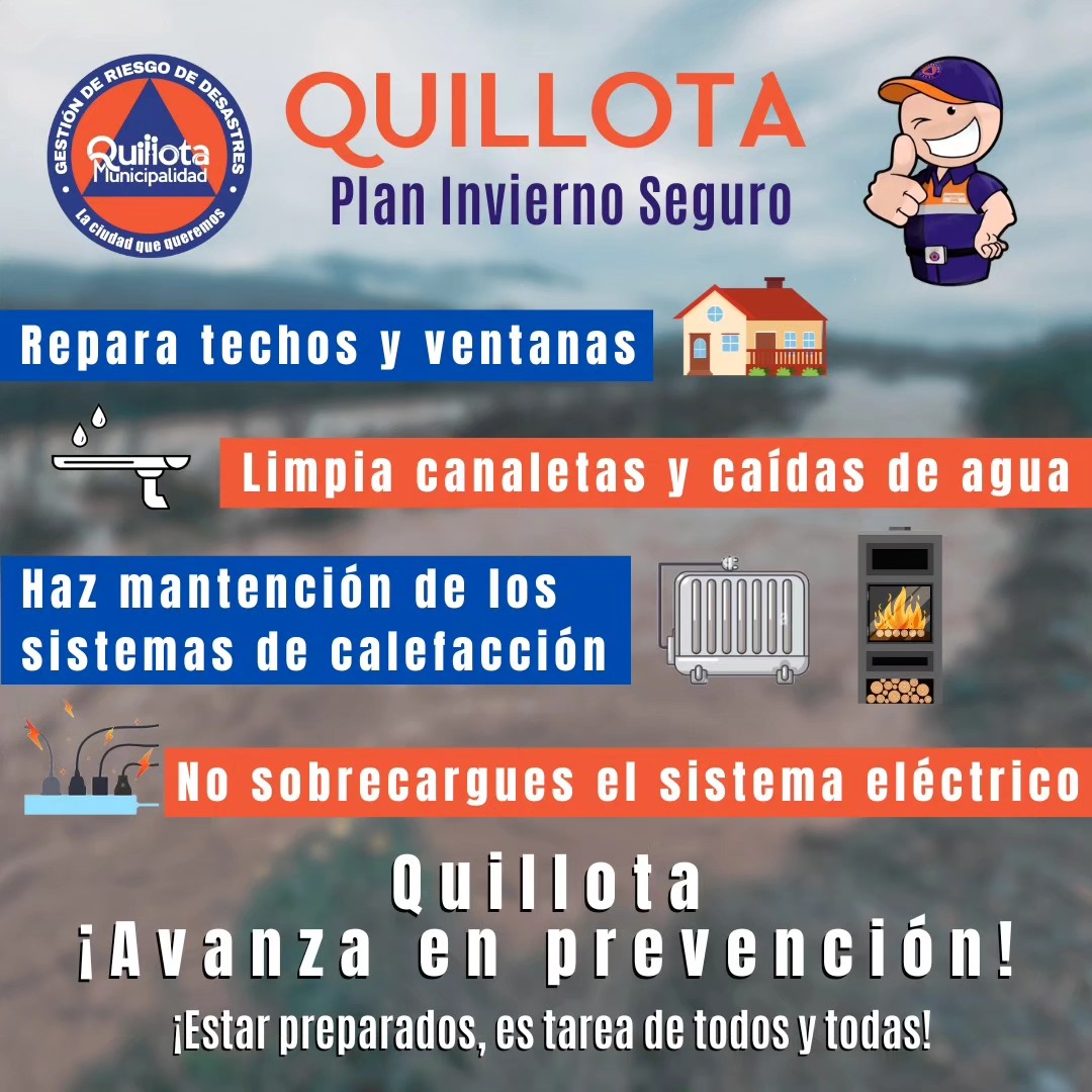 Plan Invierno Seguro en Quillota