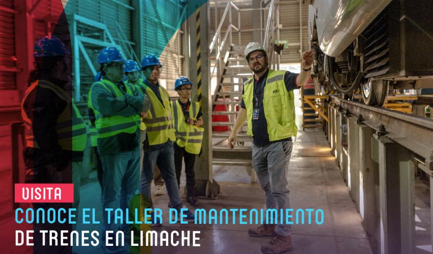 Visitas al taller de mantenimiento de trenes