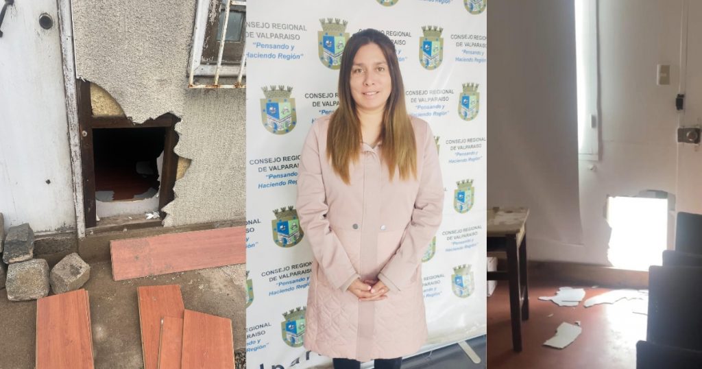 Roban a Valeska Jorquera, consejera regional de Quillota