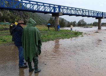 Agua caída en Petorca