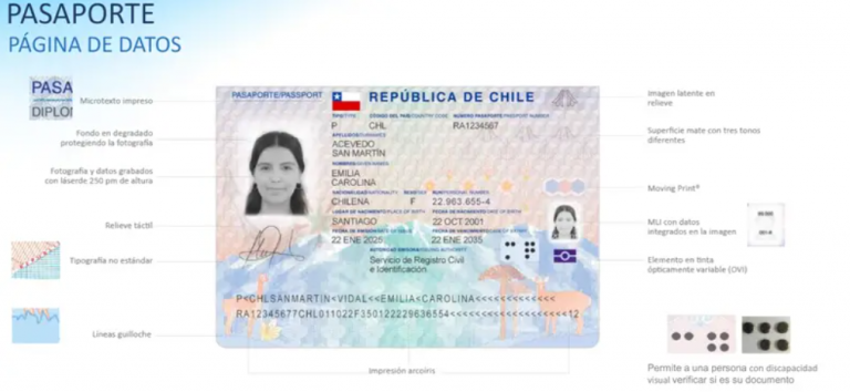 Los cambios a la nueva cédula de identidad y pasaporte que entrarán en ...