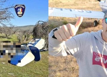 Piloto que cayó en la avioneta de Tiltil es el quillotano Karm Attoni Tapia