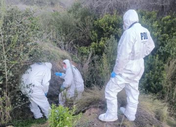 Cuerpo acribillado en Valparaíso