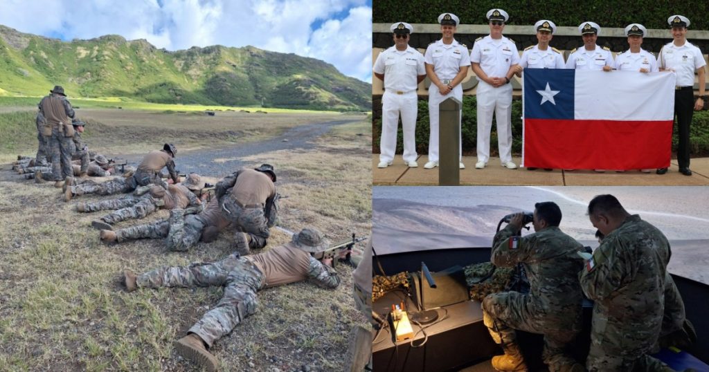 Francontiradores chilenos en Rimpac 2024