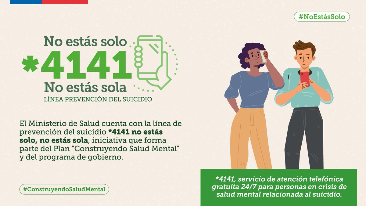 No estás solo Minsal