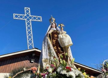 Todo listo para celebrar la Fiesta de la Virgen del Carmen de Petorquita en Hijuelas