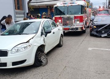 Colisión deja cuatro personas lesionadas en Quillota