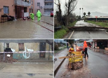 Las emergencias que han dejado la lluvia y fuerte viento en la provincia de Quillota