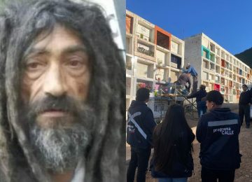 Programa Calle de La Calera se hizo cargo de la sepultación de caminante nogalino