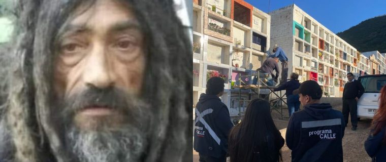 Programa Calle de La Calera se hizo cargo de la sepultación de caminante nogalino