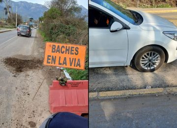 Quillota: Crecen críticas por mal estado de ruta tras fatal accidente de motociclista