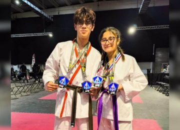 Jóvenes deportistas locales destacaron en el Campeonato Panamericano de Taekwondo en Santiago