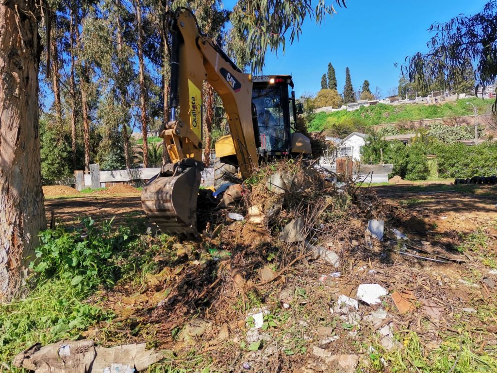 Quillota: Recuperan lugar en El Peumo que era microbasural