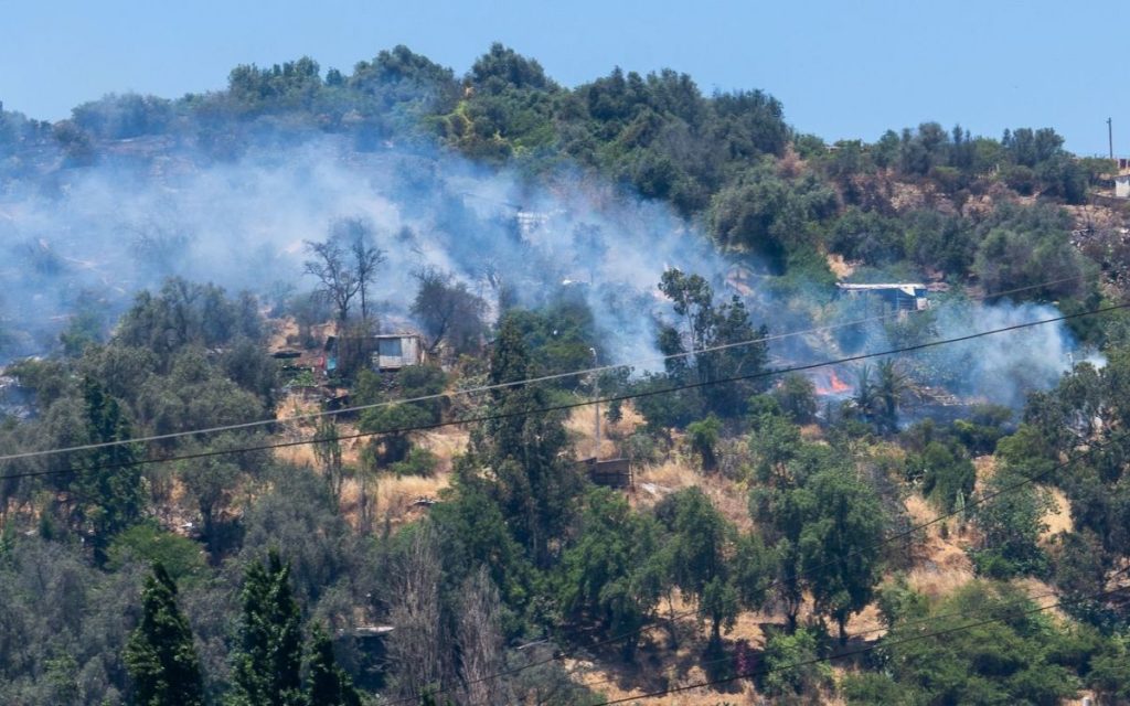Incendios en Rautén y cerro de La Cruz consumieron 8 hectáreas