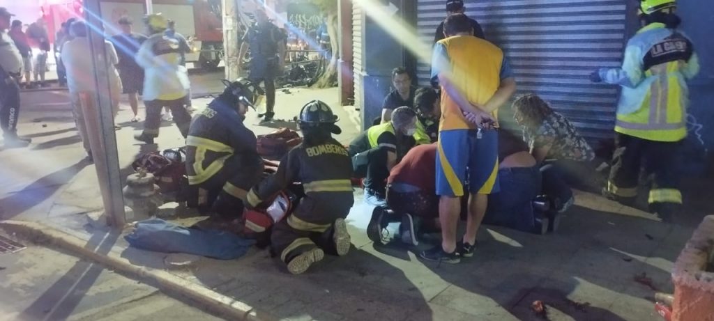 Motorista está grave tras accidente de tránsito en La Calera
