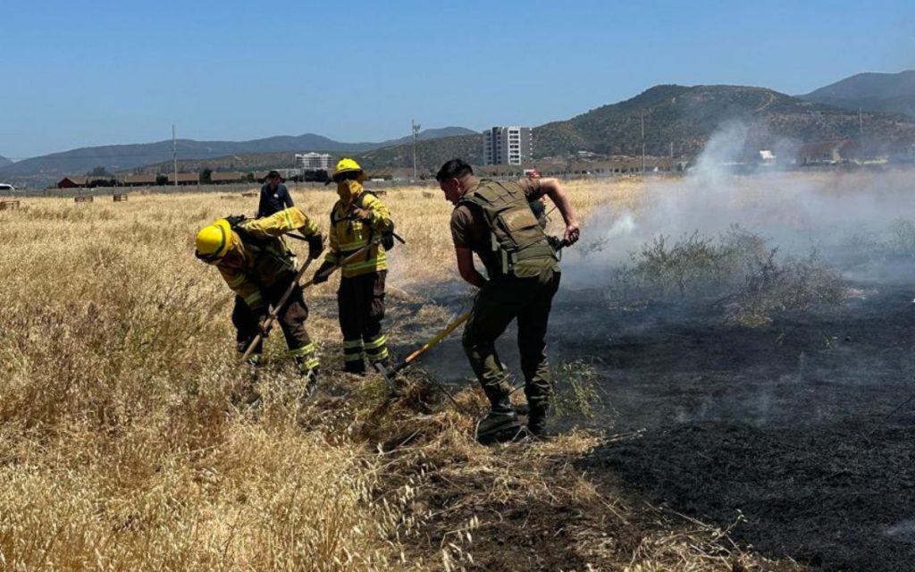 Detuvieron a dos personas que habrían provocado incendio frente al Hospital Biprovincial