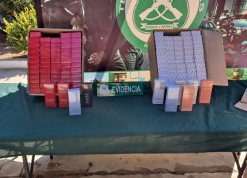 Hijuelas: Incautan 2.500 perfumes falsificados desde furgón