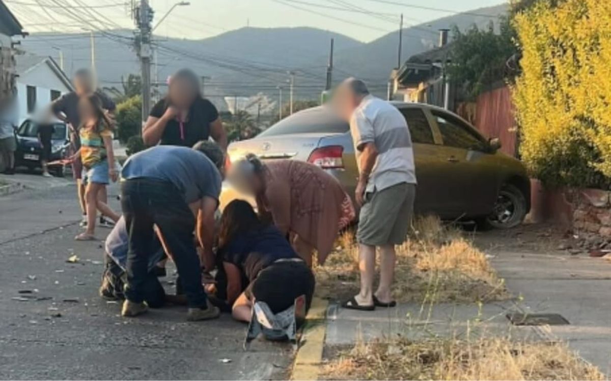 Motociclista quedó muy grave luego de colisión en La Calera