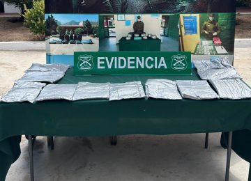 Nogales: Pasajeras de bus trasladaban 15 kilos de pasta base