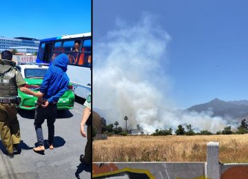 Quillota: Presuntos autores de incendio quedan con firma mensual