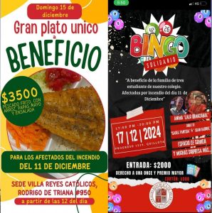  Quillota se une para ir en ayuda de los 14 damnificados de incendio en Reyes Católicos