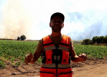 Decretan evacuación por preocupante nuevo incendio forestal en sector de Catemu