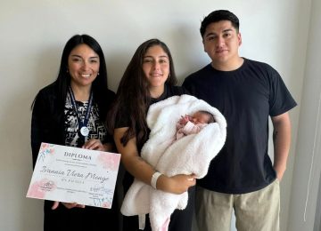 Nació la primera bebé de 2025 en el Hospital Biprovincial