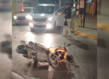 Quillota: Motociclista fue detenido por conducir en estado de ebriedad