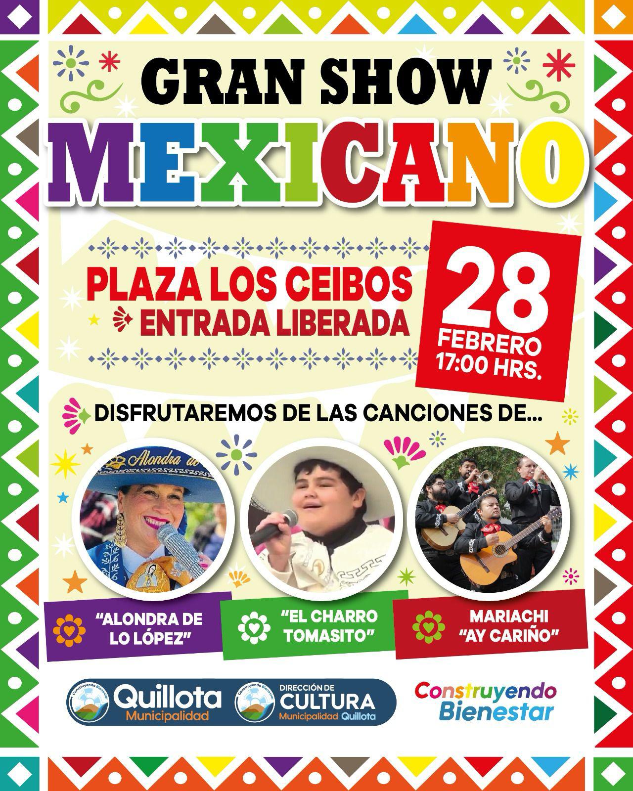 Show Plaza Los Ceibos en Quillota 2025