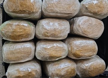 El Melón: Descubren maleta con 14 kilos de droga en bus interregional