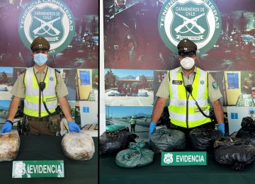 El Melón: Tres detenidos por tráfico de drogas en la ruta 5 Norte