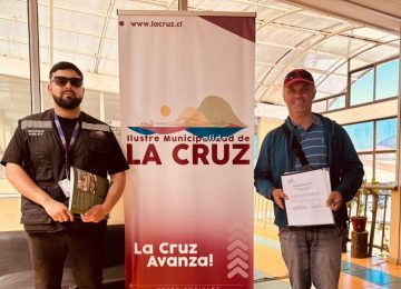 La Cruz firmó entrega de terreno para la instalación de semáforo en Av. Santa Cruz