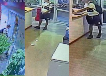 (Video) ¡Delincuente se robó notebook de la 1era Compañía de Bomberos de Quillota!
