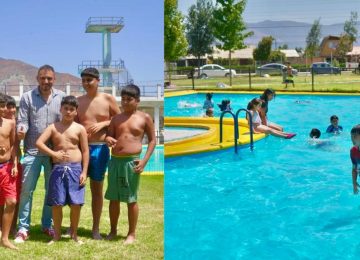 Piscina Municipal de La Calera reabrió con ticket de usuarios hasta para tres personas