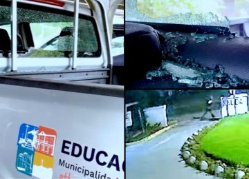 La Calera: Hombre tendrá audiencia por daños a dependencias municipales y amenazas