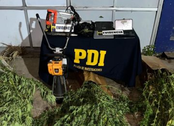 En casa de El Melón hallan tablets robados a colegio de Temuco y drogas