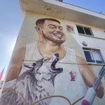 La Ligua rinde homenaje a Nicolás Basáez con un mural en Plaza de la Inclusión