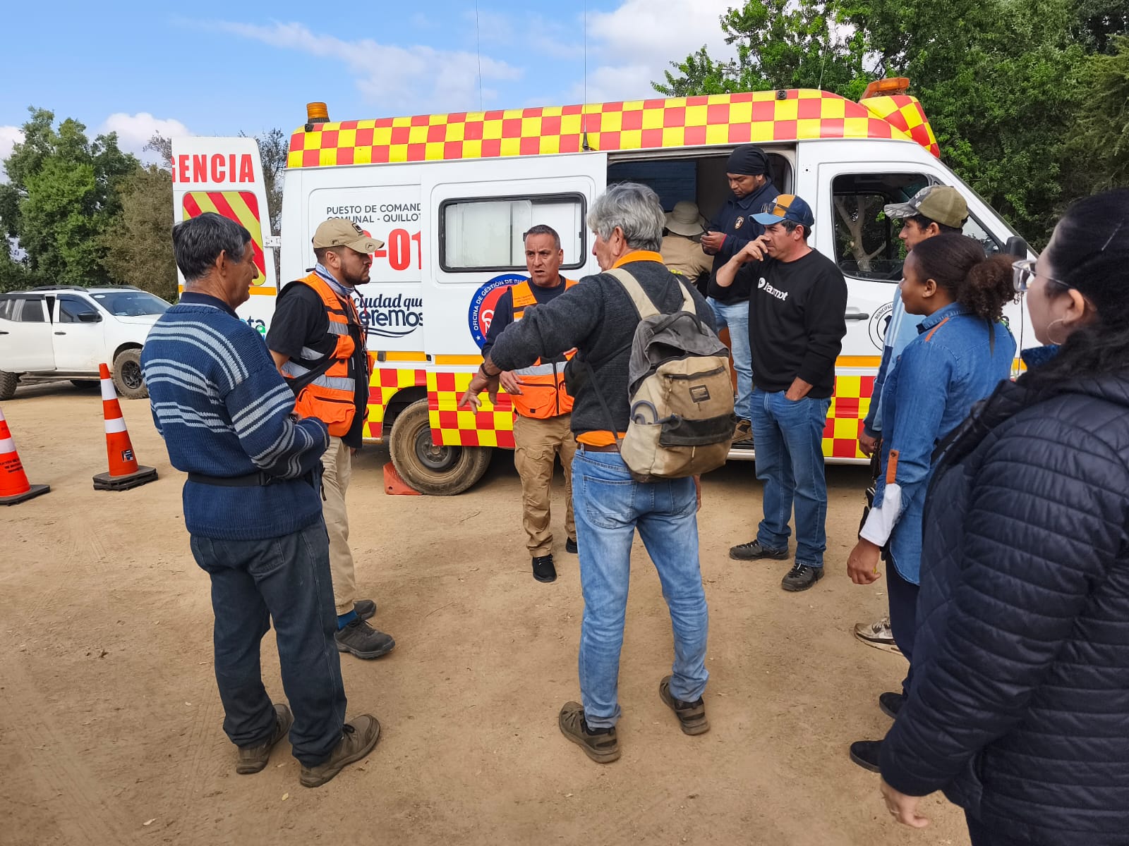 Quillota Realizan búsqueda de adulto mayor extraviado