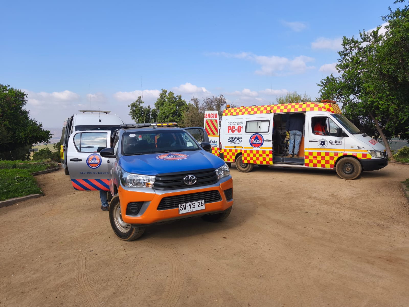 Quillota Realizan búsqueda de adulto mayor extraviado