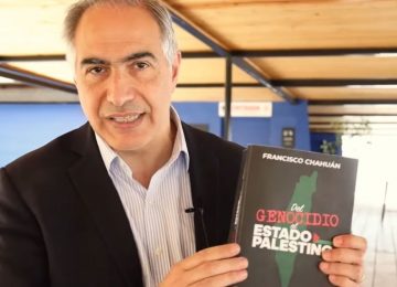 Senador Chahuán lanza libro sobre el conflicto en Palestina