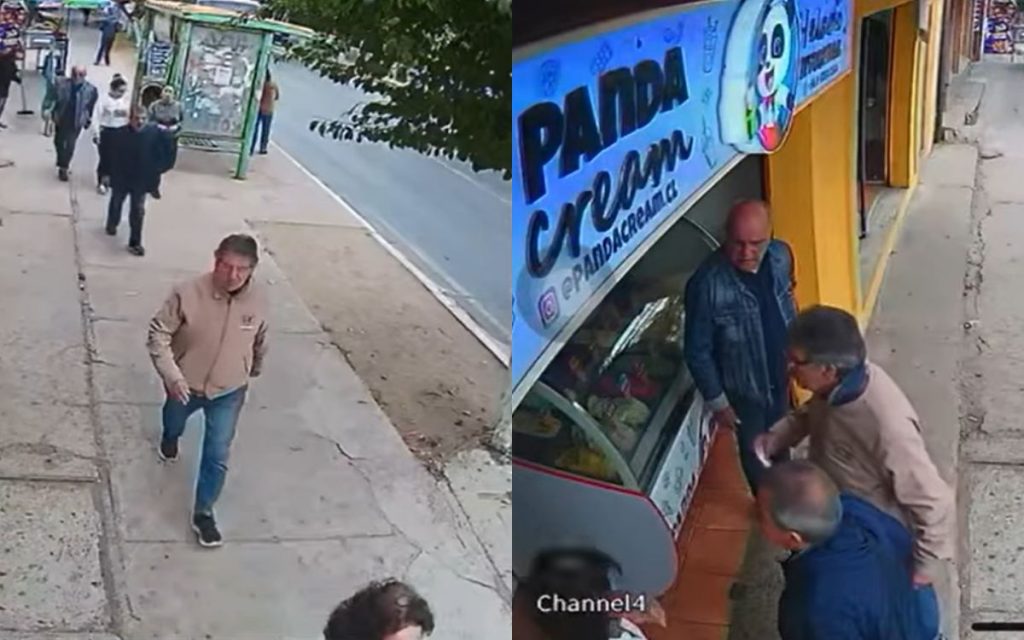 [VIDEO] Con el “truco de la mancha” roban a mujer cuando salía del banco en Hijuelas