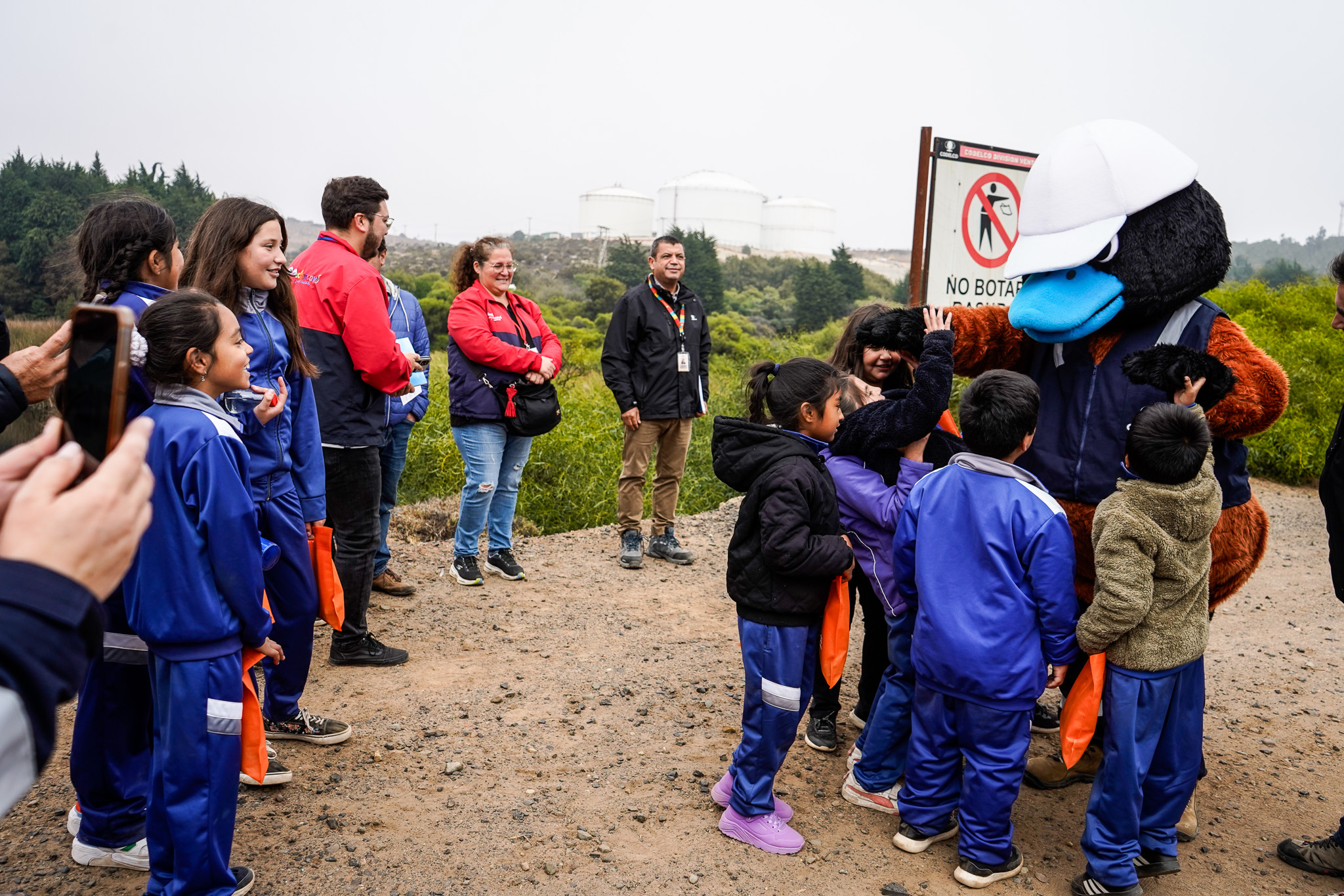 Codelco Ventanas presentó mascota anfitriona de visitas al Humedal Los Maitenes – Campiche