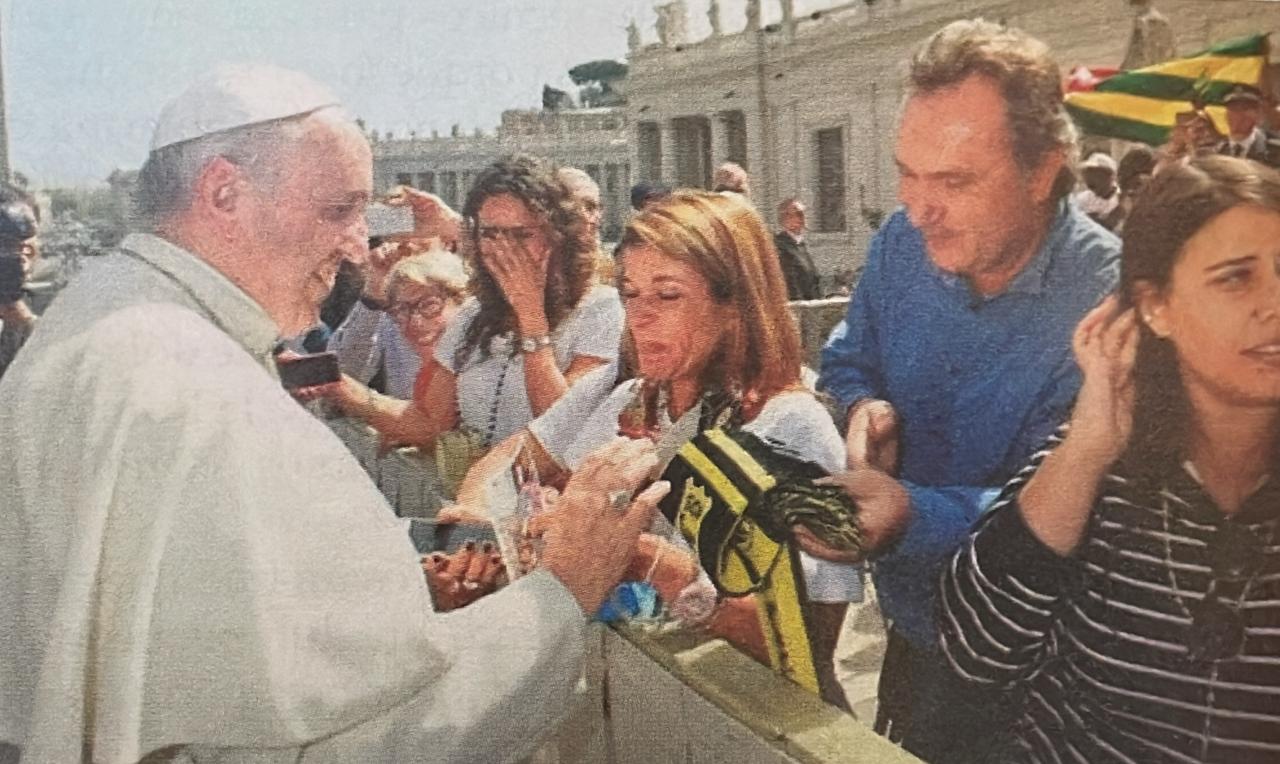 Cuando el Papa Francisco dio su bendición a San Luis de Quillota
