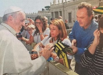 Cuando el Papa Francisco dio su bendición a San Luis de Quillota