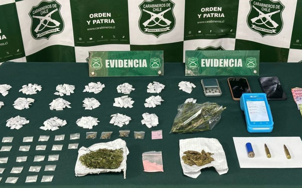 En casa de Quintero traficaban drogas y tenían hasta sistema para pago electrónico